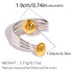 Gold And Silver Color/One Size/Style1