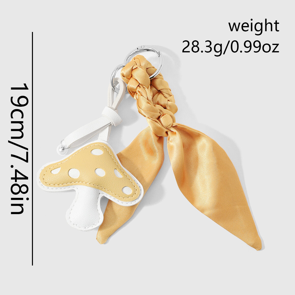 Simple Series Daily Solid Color Twist Cartoon  Women's Bag Charms h5 Picture2