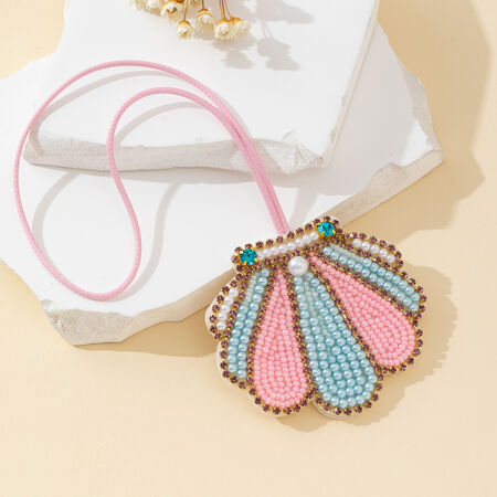 Luxurious Series Vacation Oceanic Style Beads Mixed Color Shell Plastic Women's Bag Charms
