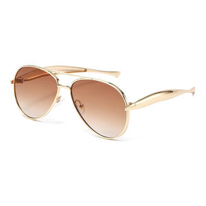 Simple Series Retro Solid Color Sunglasses h5 Picture3