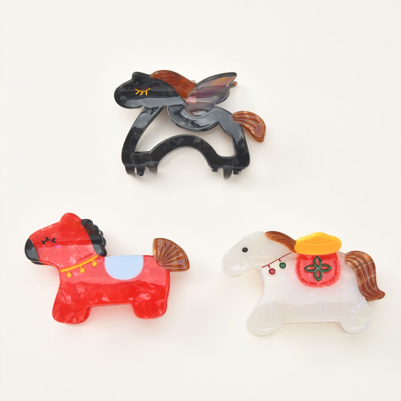 Simple Series Cute Animal Acetate Hair Claws