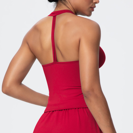 High Bounce Sporty Solid Color Women's Yoga Sports Set
