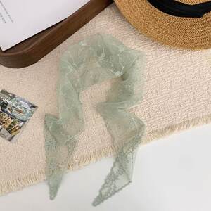 Simple Series Sweet Flower Lace Women's Summer Scarves h5 Picture4