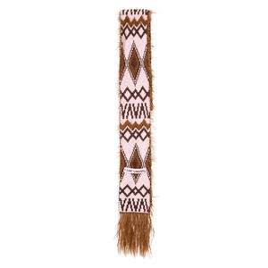 Ethnic Series Bohemian Tassel Mixed Color Geometric Shape Women's Winter Scarves h5