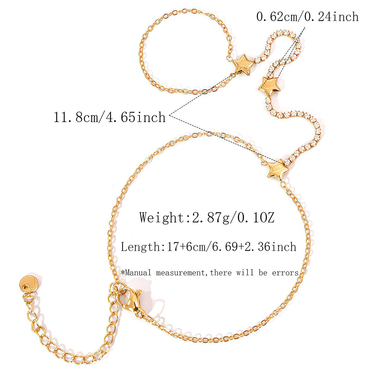Gold And Silver Color/One Size/款式4 Picture4