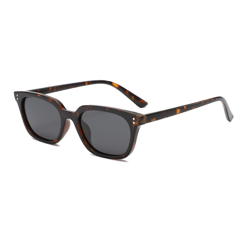 Simple Series Casual Leopard Print Mixed Color Women's Sunglasses 2