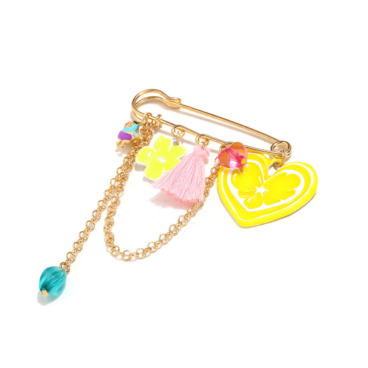 Romantic Series Sweet Heart Alloy Brooches Picture4