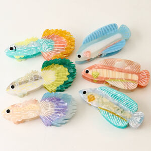 Simple Series Cute Oceanic Style Mixed Color Fish Acetate Hair Claws h5 Picture3