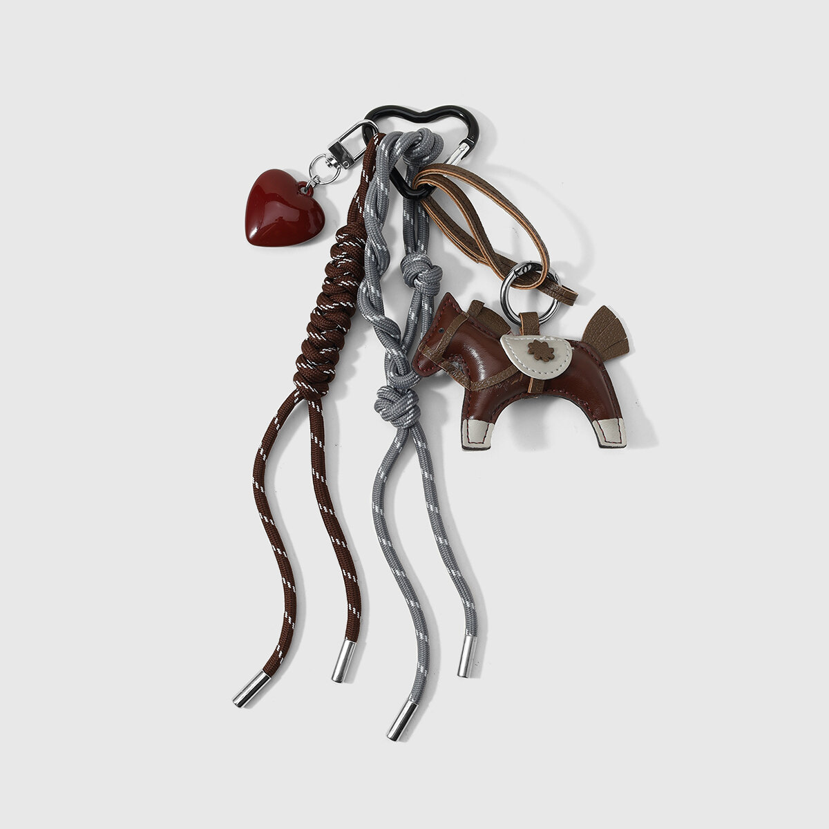 One reddish-brown pony keychain Picture2