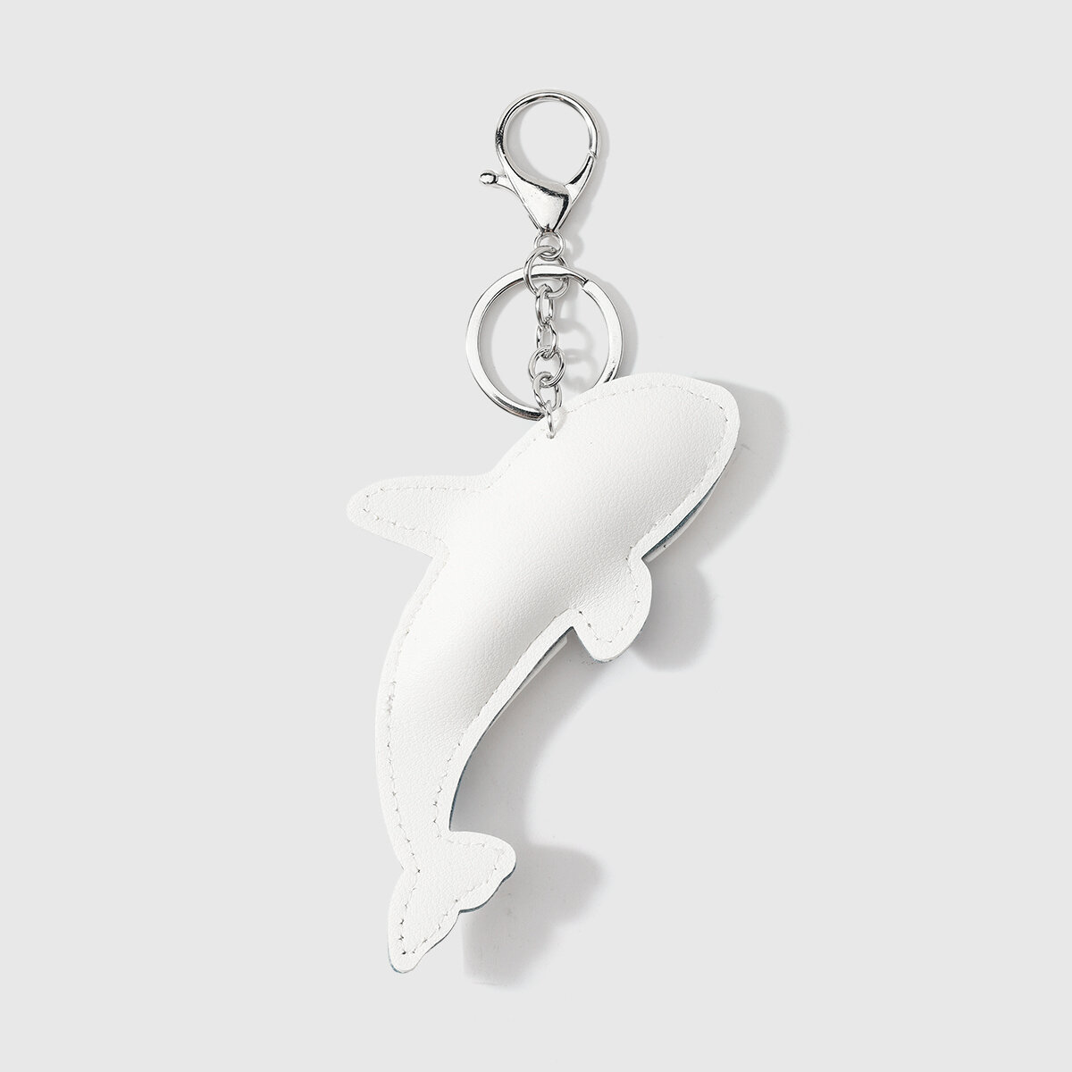 Simple Series Cute Cartoon Mixed Color Marine Animals Leather Bag Charms Picture5