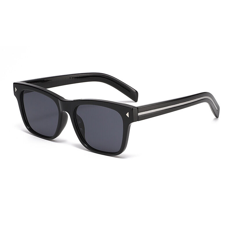 Simple Series Casual Solid Color Leopard Print Gradient Color Unisex Sunglasses 2