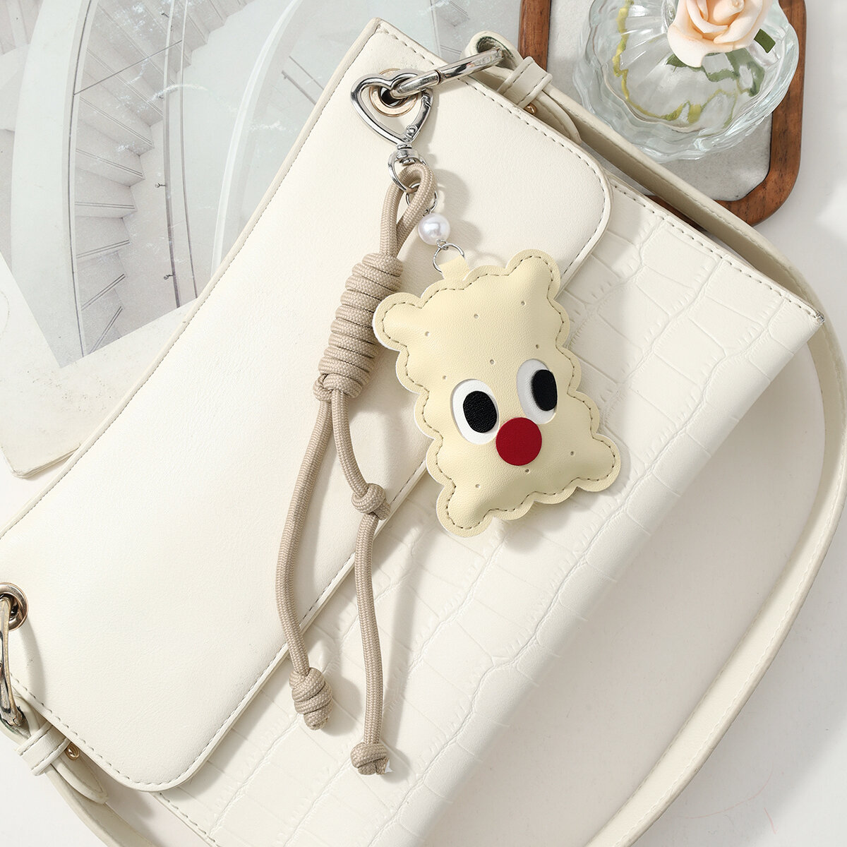 Simple Series Cute Animal Twist Cartoon Leather Bag Charms h5 Picture6