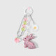 One pink rabbit keychain Picture2