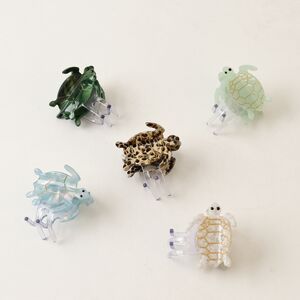 Simple Series Cute Turtle Cartoon Oceanic Style Mixed Color Gradient Color Acetate Hair Claws h5 Picture3