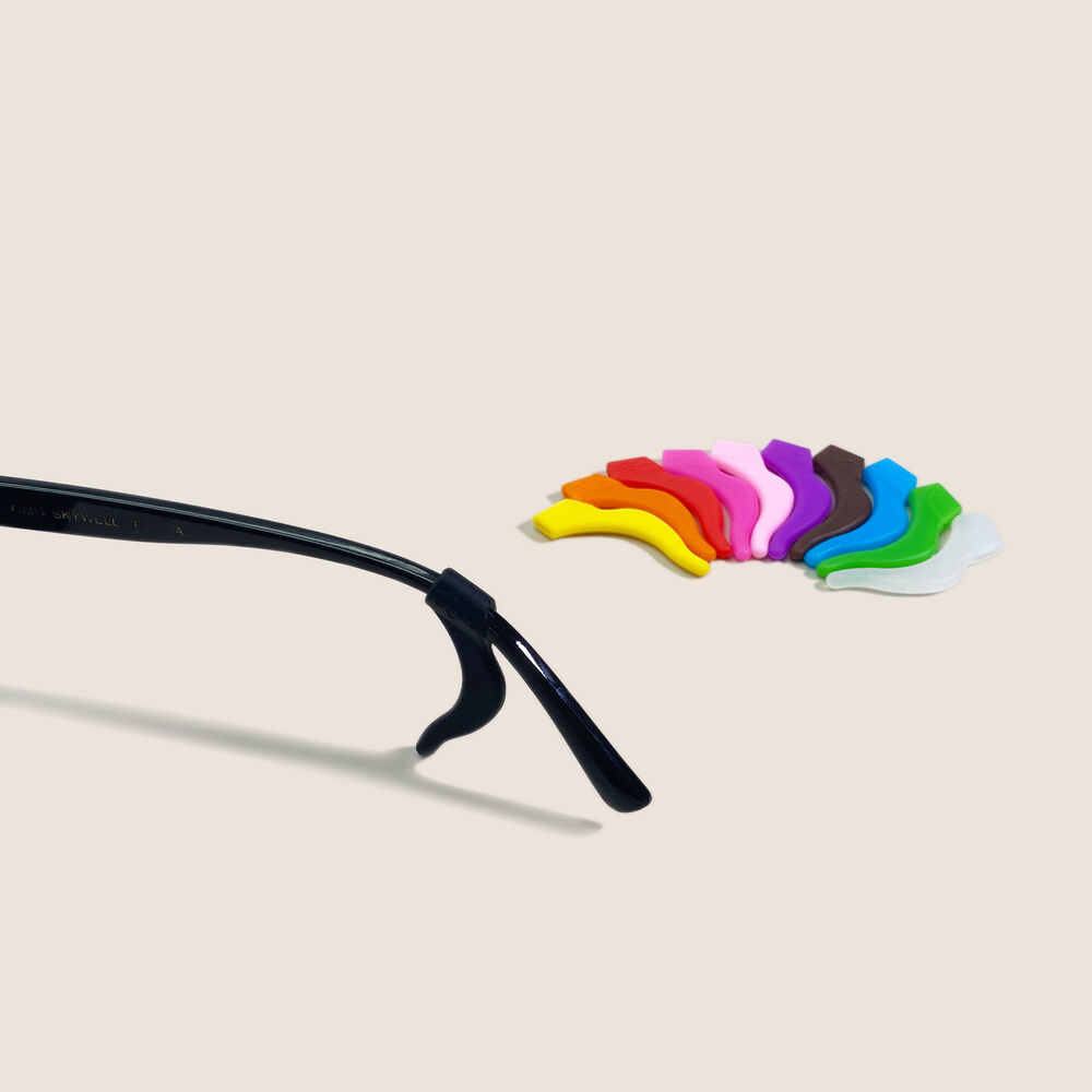 Simple Series Daily Solid Color Silica Gel Glasses Ear Hooks Anti-slip Ear Covers Picture3