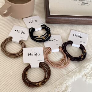 Simple Series Daily Solid Color Rope Hair Ties h5 Picture3