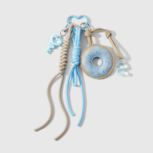 Simple Series Daily Twist Cartoon Donut Leather Women's Bag Charms h5