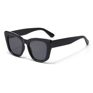 Simple Series Retro Leopard Print Mixed Color Gradient Color Unisex Sunglasses h5