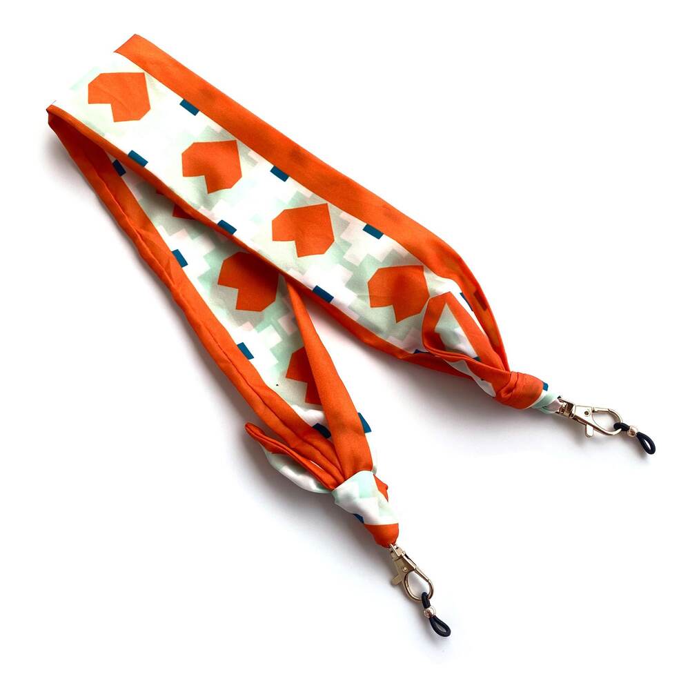 Simple Series Retro Flower Heart Polka Dots Mixed Color Polyester Sunglasses Cords Picture4