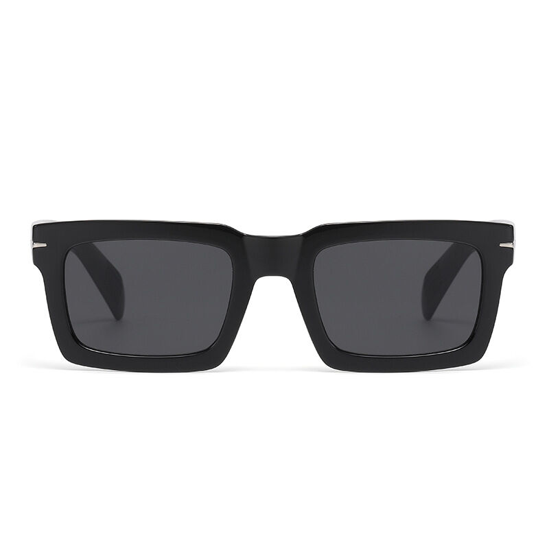 Simple Series Daily Solid Color Leopard Print Unisex Sunglasses Picture4