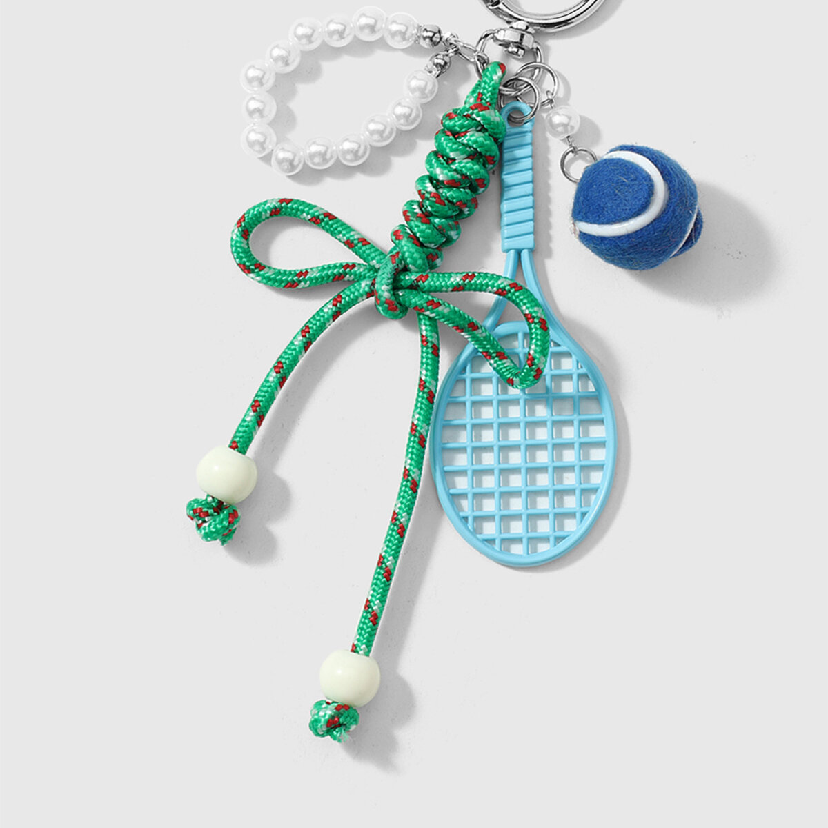 Simple Series Daily Bow Knot Tennis Mixed Color Polyester Bag Charms Picture6