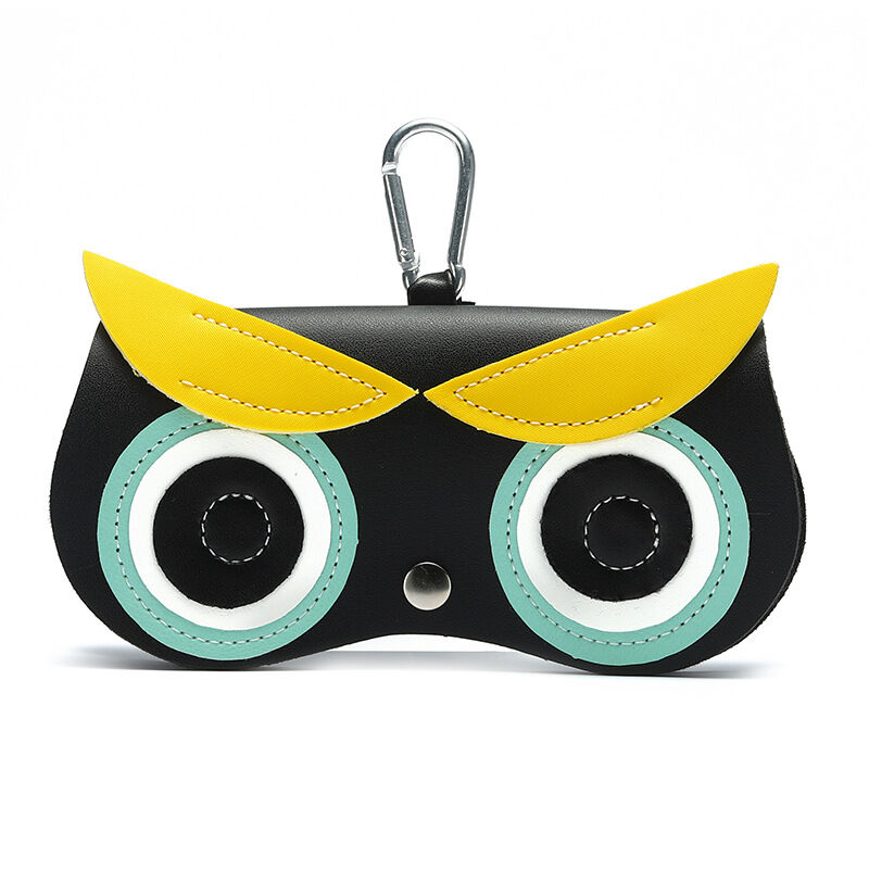 Simple Series Cute Flower Heart Animal Oceanic Style Mixed Color Pu Unisex Sunglasses Storage Bags