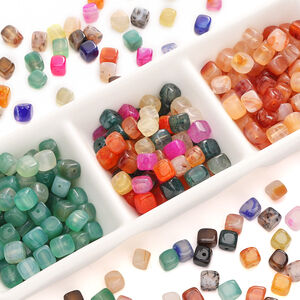 Simple Series Diy Gradient Color Geometric Shape Natural Stones Jewelry Beads h5 Picture2