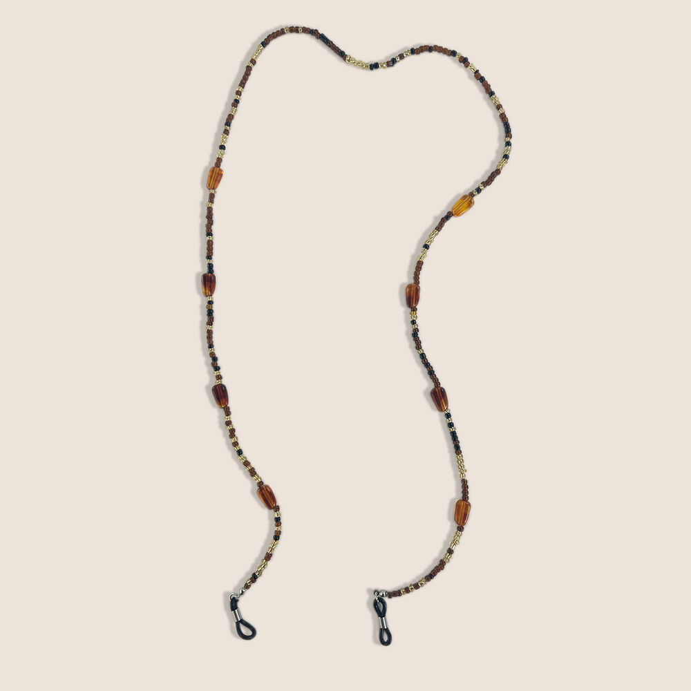 Simple Series Retro Beads Acrylic Unisex Sunglasses Chains Picture3