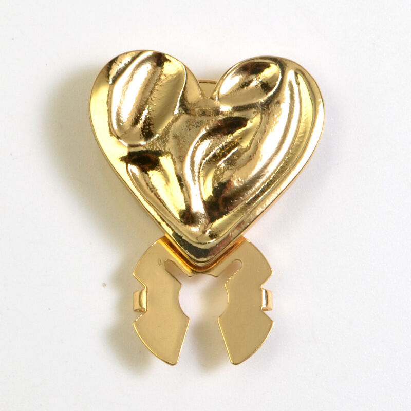 Romantic Series Simple Heart Alloy Cufflinks h5