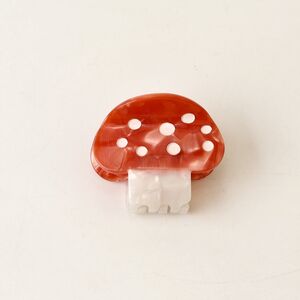 Simple Series Cute Polka Dots Mixed Color Mushroom Acetate Hair Claws h5