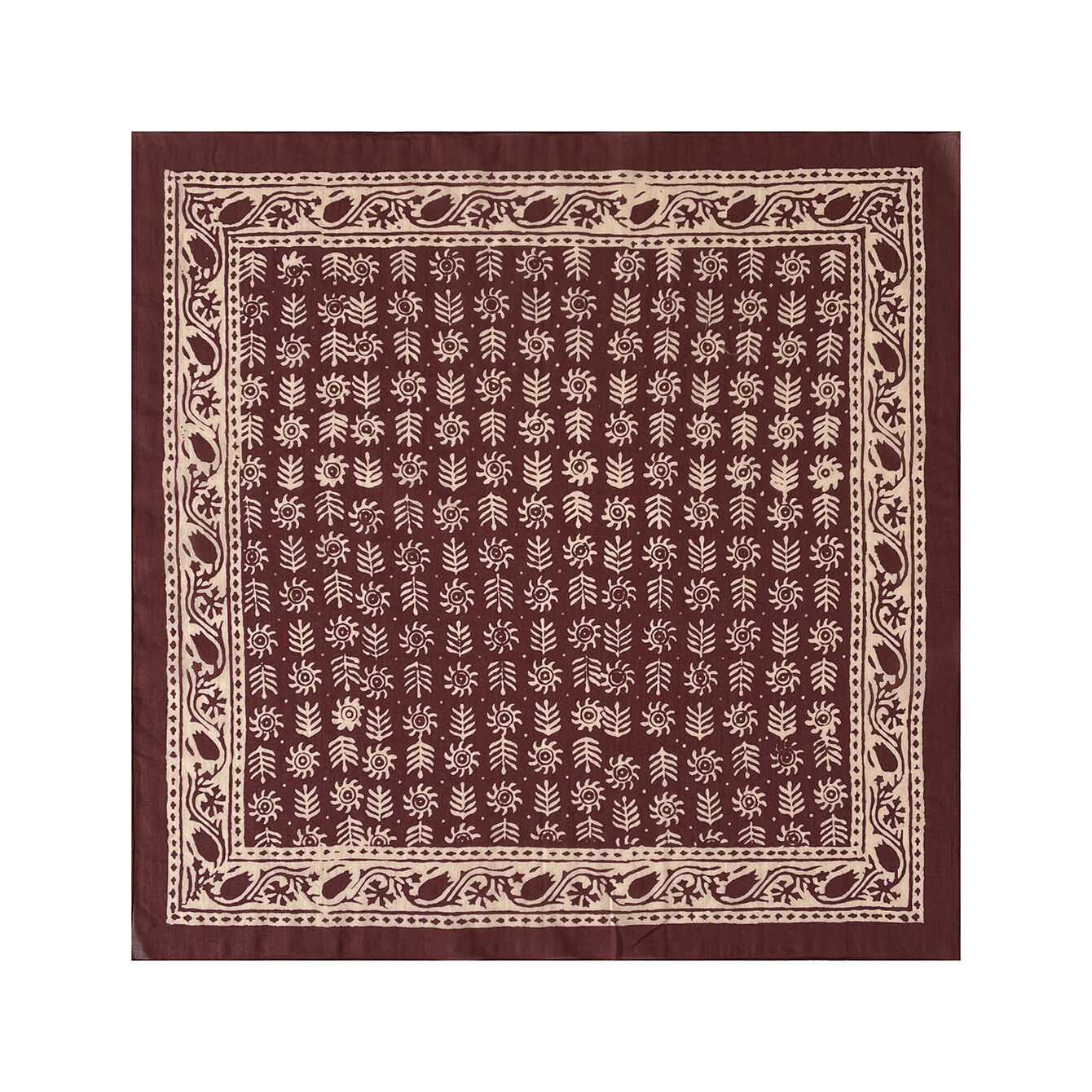 Flower Paisley Pattern Cotton Women's Summer Scarves 