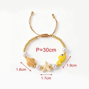 Oceanic Style Fish Ceramics Women's Beaded Bracelets h5 Picture4