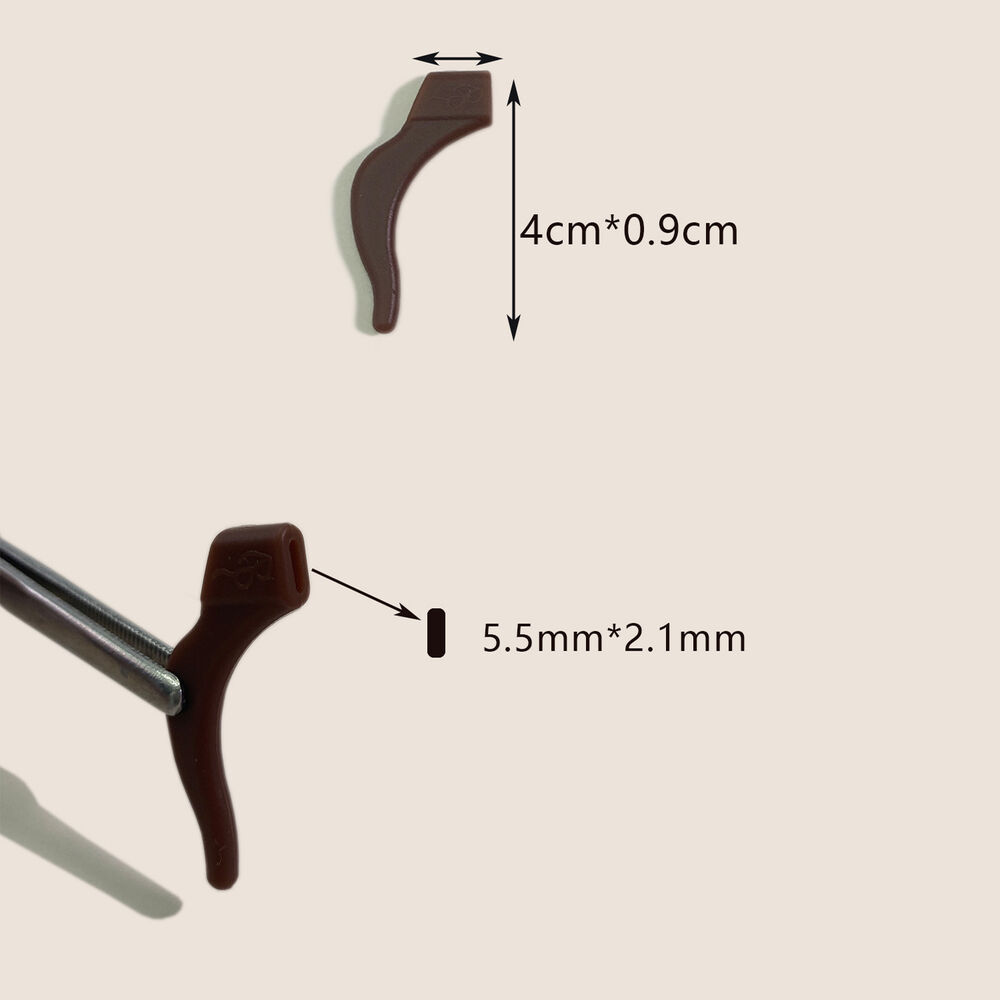 Simple Series Daily Solid Color Silica Gel Glasses Ear Hooks Anti-slip Ear Covers Picture4