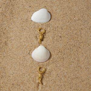Fish Stainless Steel Waterproof Gold Color Women's Drop Earrings h5 Picture2