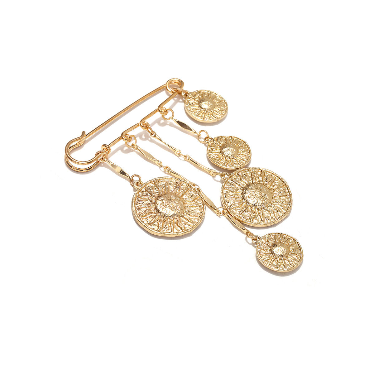 Luxurious Series Sun Tassel Alloy Brooches Picture3