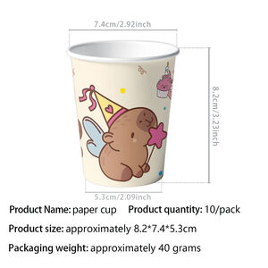 Romantic Series Cute Cartoon Wedding Party Festival Decorative Paper Party Packaging h5 Picture3