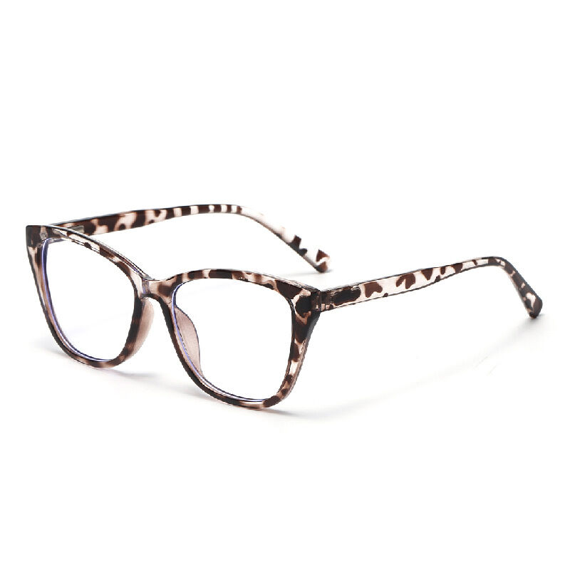 Simple Series Daily Leopard Print Mixed Color Gradient Color Unisex Optical Glasses