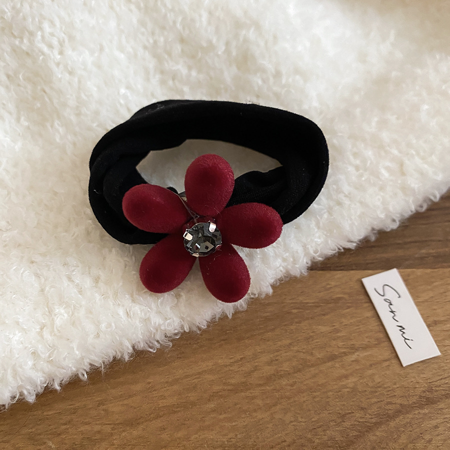 Classic Series Classic Flower Fabric Hair Ties Picture2