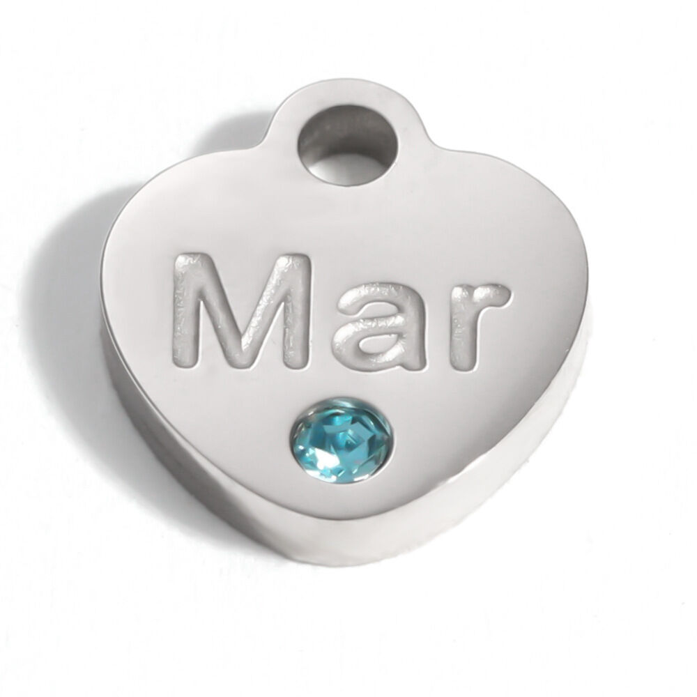 Simple Diy Heart Stainless Steel Waterproof   Gold Color  Natural Stone Zircon Women's Pendants Picture4