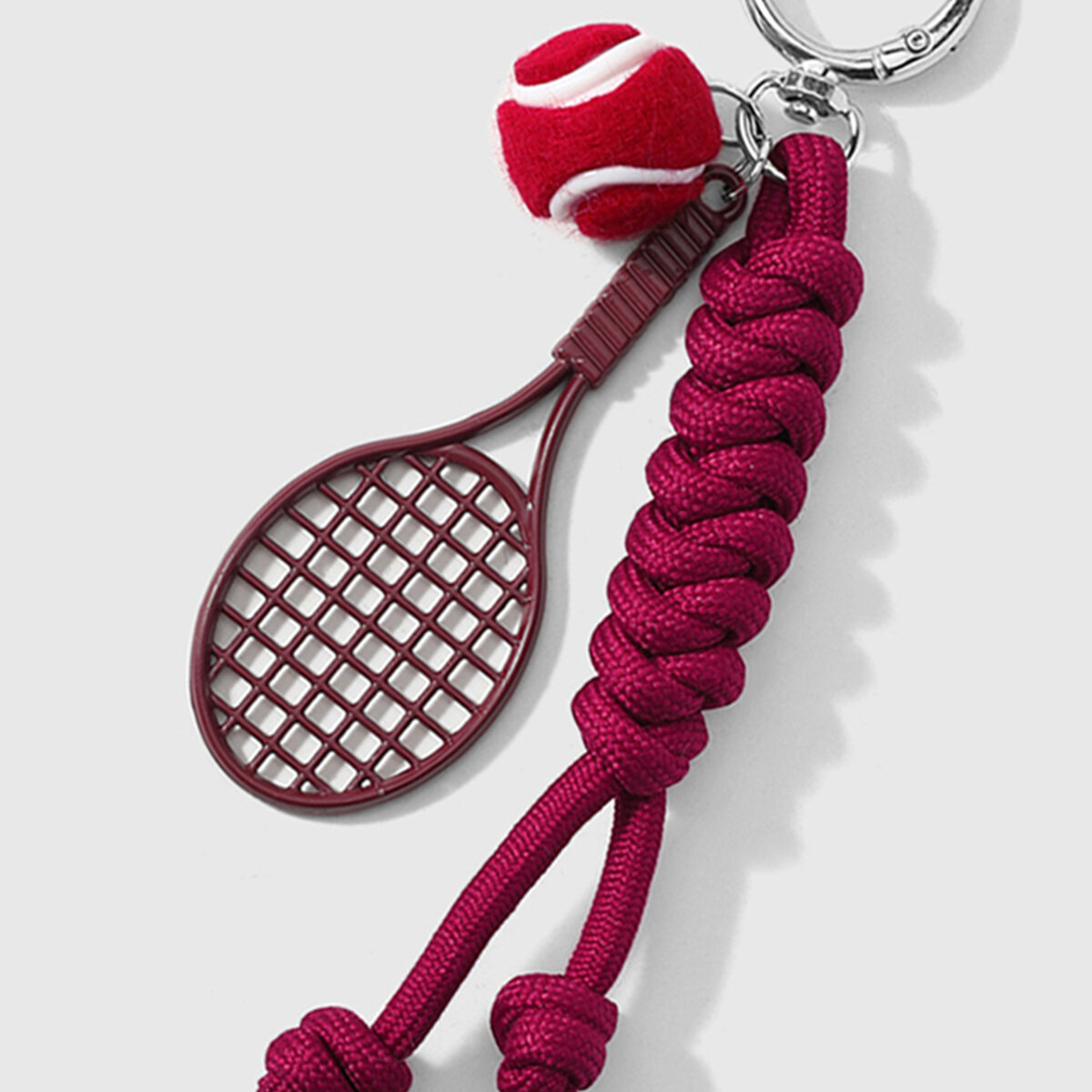 Simple Series Sports Bow Knot Twist Cartoon Alloy Bag Charms h5 Picture6