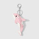 One pink and white orca keychain Picture4