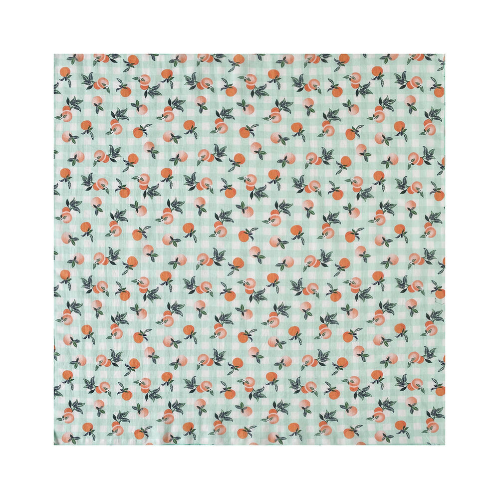 Plaid Paisley Pattern Cotton Women's Summer Scarves