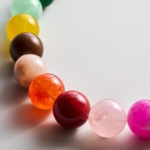 Beads Acrylic Women's Beaded Necklaces h5 Picture3
