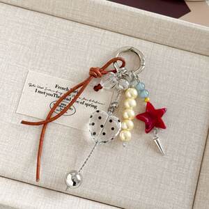 Simple Series Daily Heart Twist Beads Star Plastic Bag Charms h5