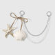 One transparent beaded bag charm Picture3