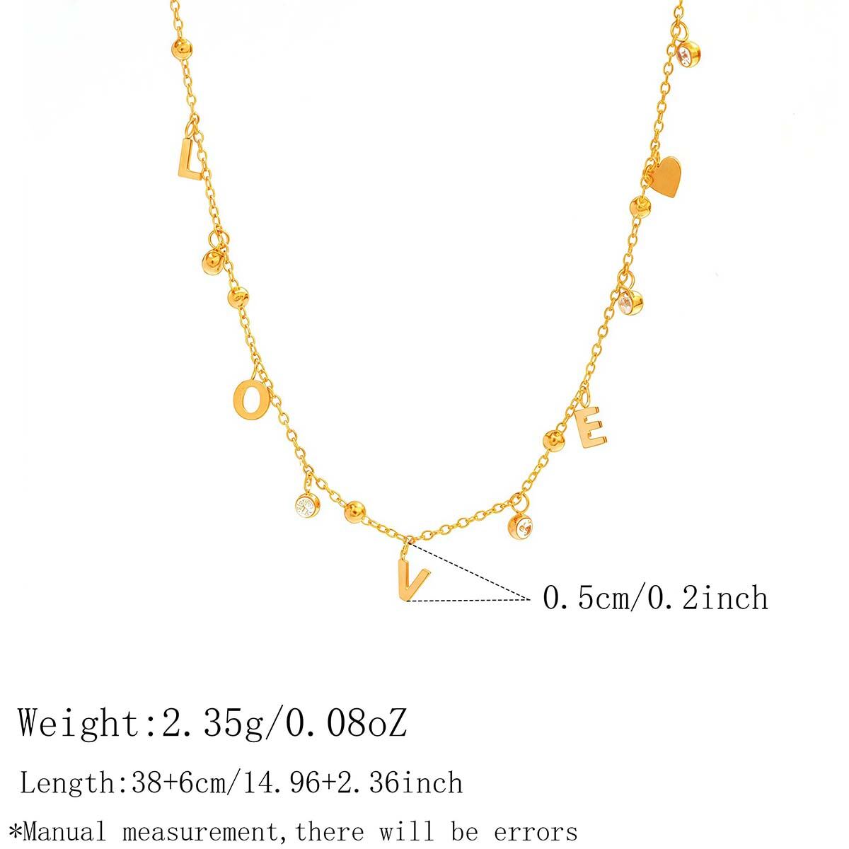 Gold Color/One Size/1pc Necklace Picture2