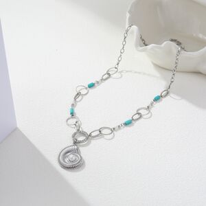 Simple Series Daily Chain Stainless Steel Waterproof Women's Chain Necklaces h5 Picture3