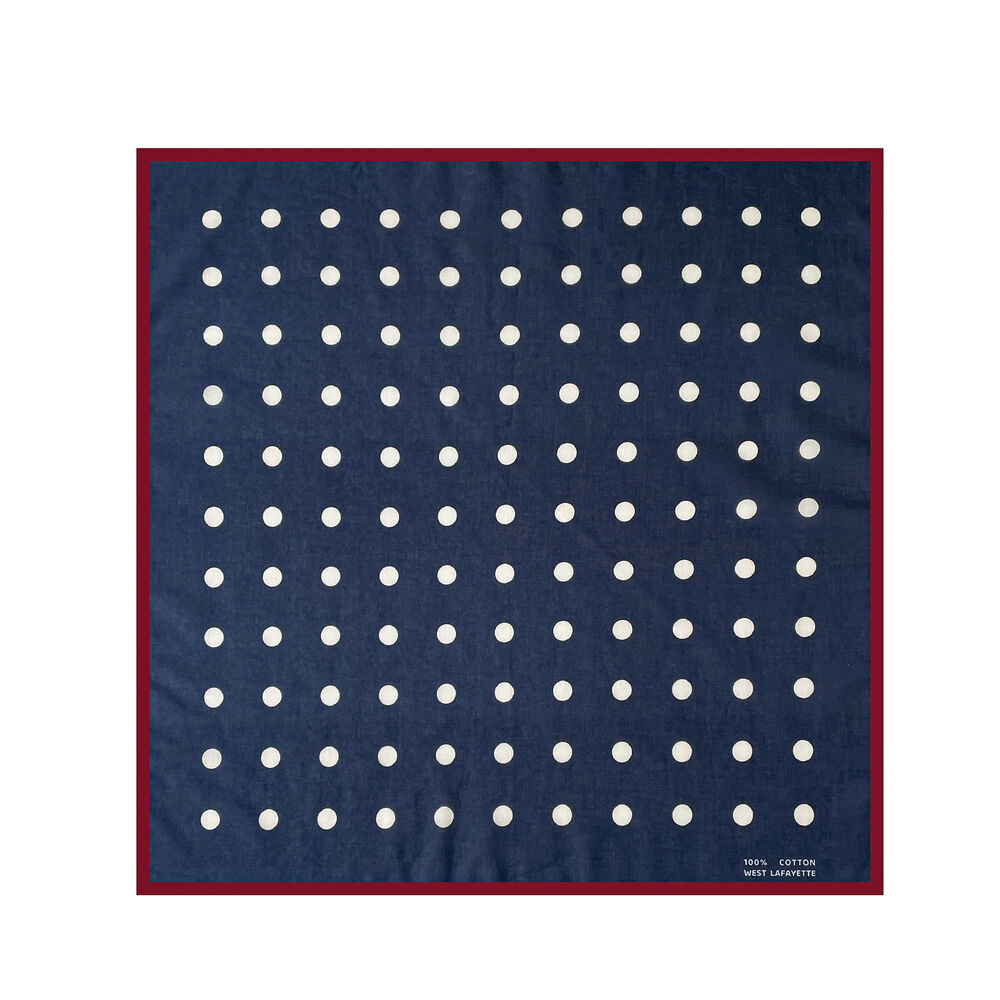 Elegantes bufandas de verano para mujer de algodón con estampado de lunares en colores variados. h5Imagen5