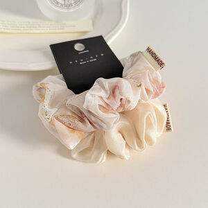 Simple Series Daily Solid Color Fabric Scrunchies h5