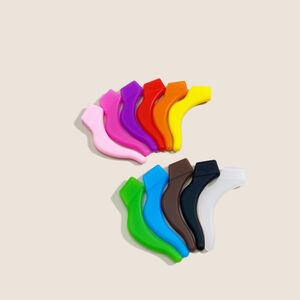 Simple Series Daily Solid Color Silica Gel Glasses Ear Hooks Anti-slip Ear Covers h5 Picture2
